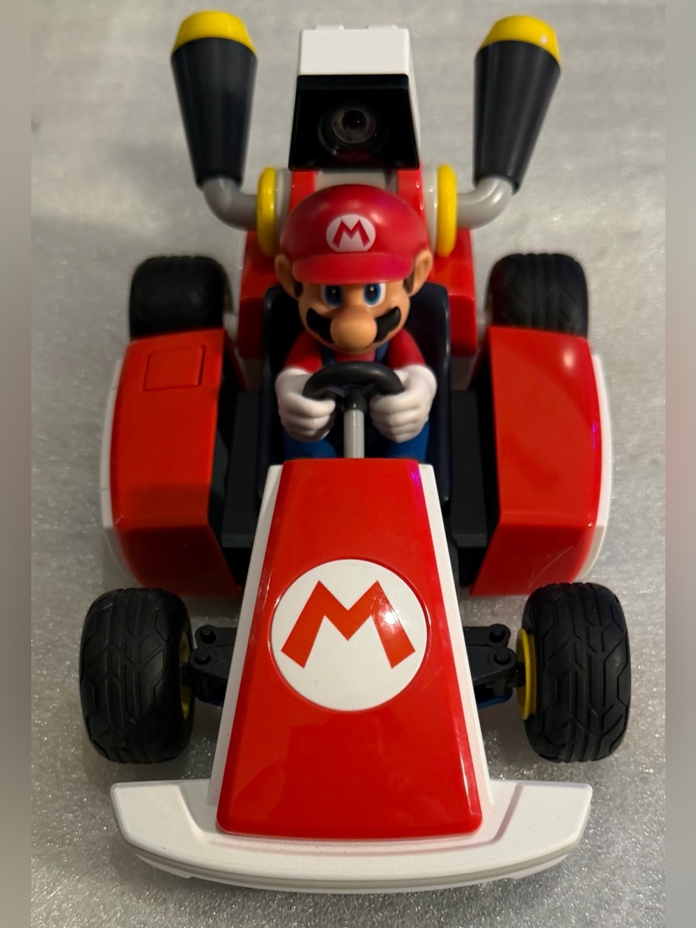 Mario kart live home Nintendo Switch Red Racing Kart Toy with White Accents